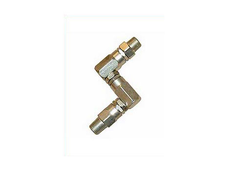 Переходник Z-образный для смазки, присоединение 1/2"-27SAE х 1/4"BSP, макс. давление 50 МПа