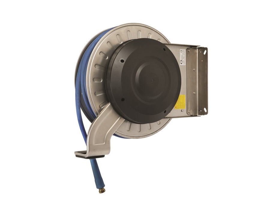 Катушка открытая серии LOR из нерж ст для горяч воды,макс.150 град. шланг 25 м.;1/2",G1/2"(f),30 МПа