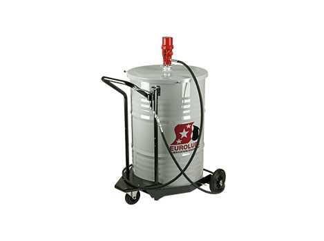 Нагнетатель смазки передвижной, без бочки, под бочку180 кг., без пластины прижимной; 55:1; 0,7 кг/мин; 1 МПа