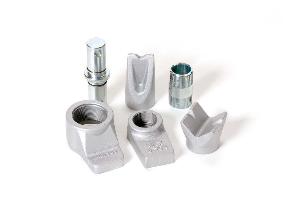 Гидроцилиндр толкающий, усилие 11 т, ход штока 300 мм, высота 474 мм