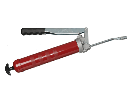 Насос рычажный ручной (Шприц) профессиональный для смазки, с клапаном для наполнения (предохранительным клапаном), 1,3 г/ход штока, 70 МПа (700 бар).