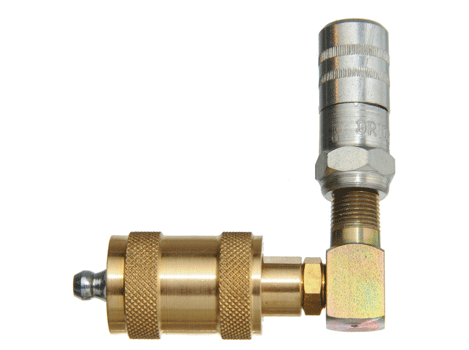 Соединитель со скользящей муфтой для 14514, угол 90 градусов с наконечником 14514