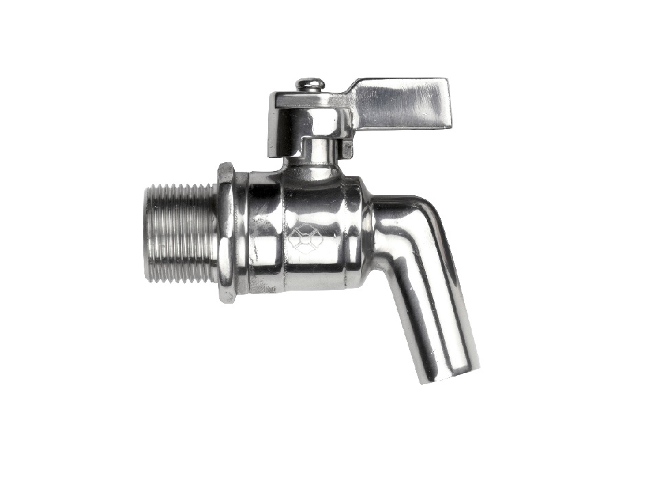 Кран из нержавеющей стали для раздатчика масла 16755; соединение: 1/2” BSP (F)