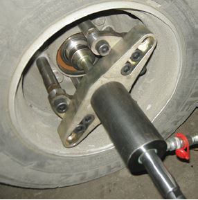 Комплект установочных ножек для съемника ступиц 10/225 низких полуприцепов (дополнение для 03-00016-32Т/45Т) 