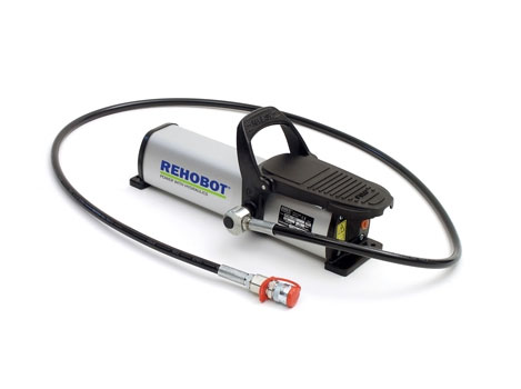 Насос гидравлический, пневматический привод, 70 МПа, 1000 см3, 7 кг, (шланг 2,5 м, БРС)