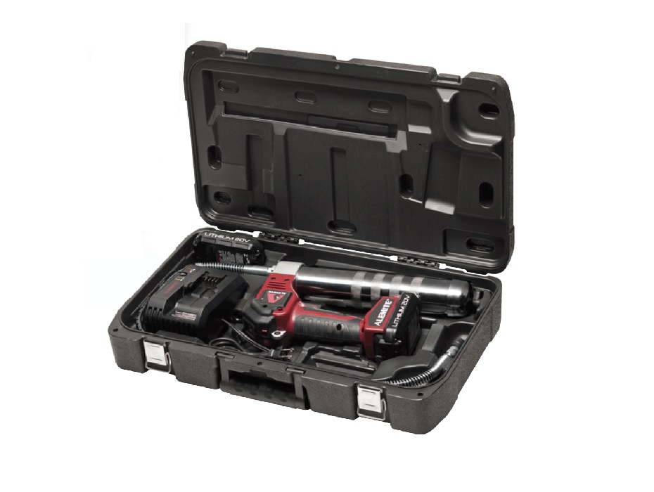 Шприц для смазки на аккумуляторной батарее  (одна АКБ 4 Ач)