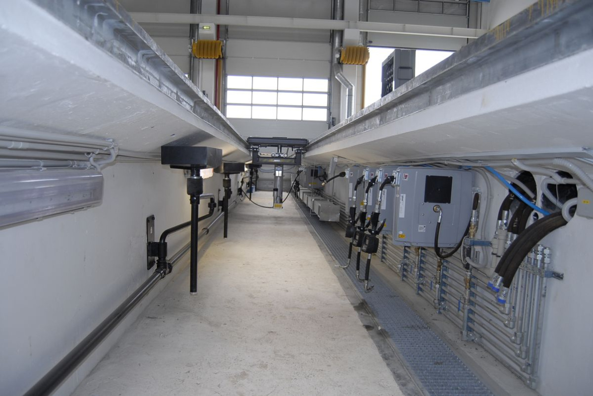 Централизованная система управления маслораздачей и тех.жидкостей