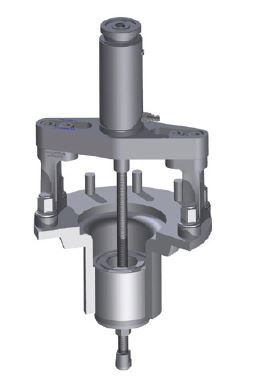 Комплект доп. оснастки для установки ступичного подшипника Scania, на 32т (комплект цилиндра 03-00028 32Т и  03-00016-32Т поставляется отдельно)