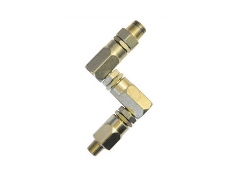 Переходник Z-образный для смазки, 1/8” NPT x 1/2”-27 (M), макс. давление 50 МПа