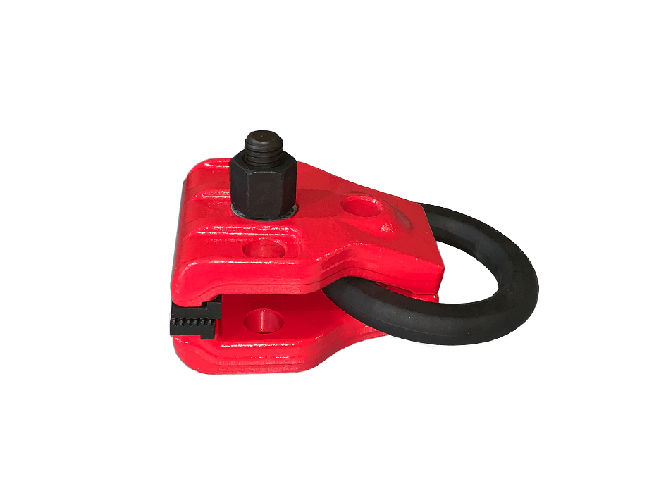 Зажим для вытягивания, 100 мм, 6 т прямой, с невращающимся креплением Зажим для вытягивания, 100 мм, 6 т прямой, с невращающимся креплением