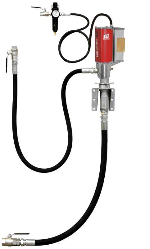 Комплект для раздачи масла из танкера и системы трубопроводов с насосом для масла 5:1 E80 (повышенной производительности)