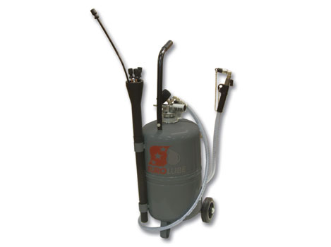 Маслосборник передвижной, ёмкость 25л., слив масла, шланг 2м, комплект щупов