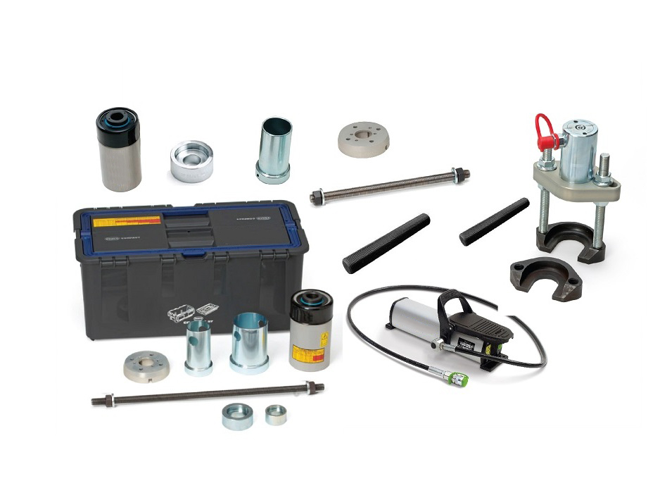 Комплект выпрессовщиков REHOBOT с пневмогидравлическим насосом