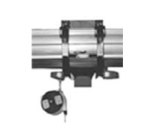 Каретка траверсы, внешняя, системы удаления выхлопных газов, с балансирным роликом и суппортом для шланга диаметром 150 мм. (6").