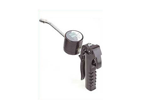 Пистолет для раздачи смазки с электронным расходмером с металлическим носиком, 1/4"; 50 МПа, > 1000 гр./мин.