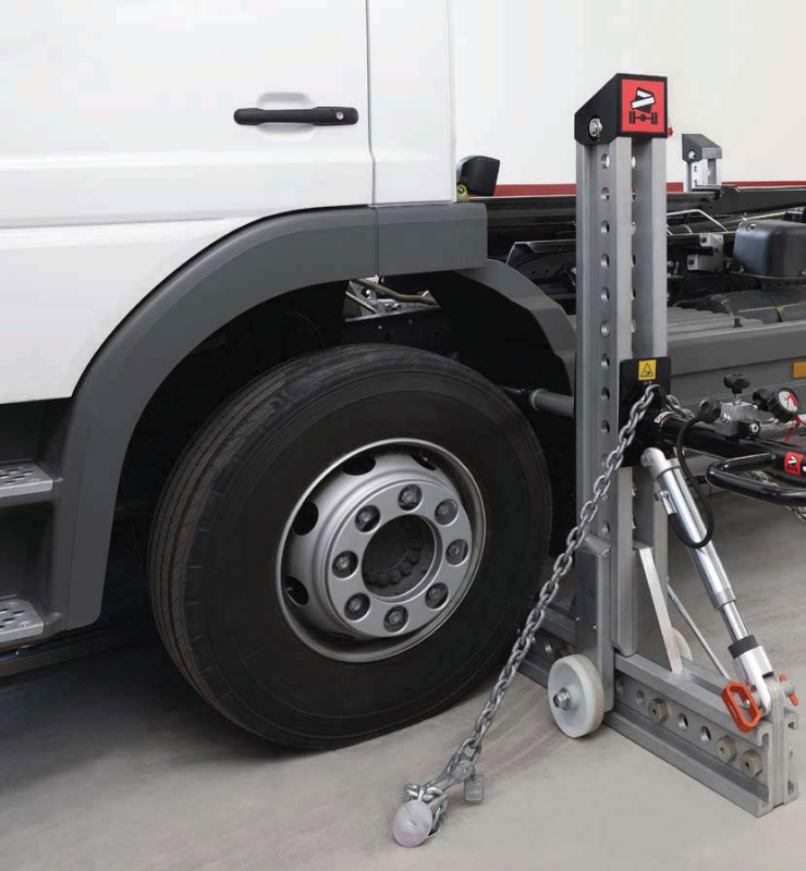 Комплект оборудования для правки рам грузовых автомобилей, автобусов, прицепов/полуприцепов