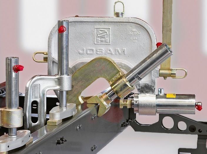 Струбцина 10 т, комплект для правки рам для правки рам 