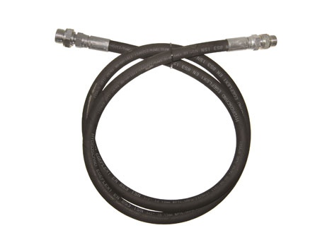 Шланг раздаточный для масла, длина 4 м, внутр. диам. 1/2", номинальное давление 13,8 МПа (138 бар)