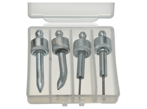 Комплект наконечников (4 шт.) со скользящей муфтой и иглой (14071, 14072, 14073, 14074 )