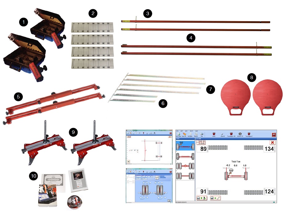 Сход развал для грузовых автомобилей