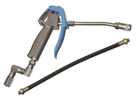Пистолет для раздачи смазки, гибкий вып. шланг 450 мм, 50 МПа, G1/4''( f ), Z-соединение