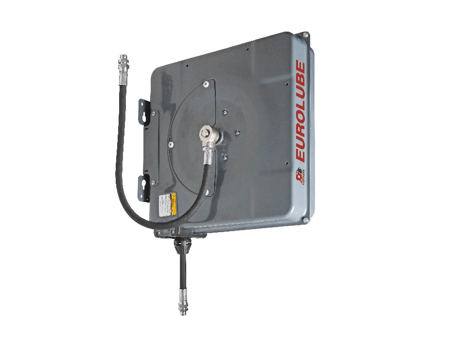 Катушка закрытая с шлангом для раздачи стеклоомывающей жидкости; шланг 15 м. х1 /2"; 7,5 МПа; 1/2"