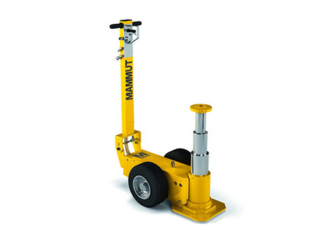 Домкрат пневмогидравлический тяжелого типа для горной промышленности 80/50/25 т