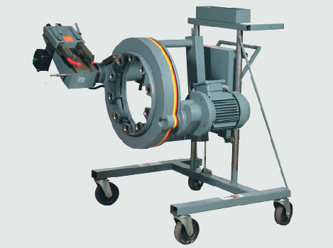 E328 стенд для проточки тормозных дисков без их снятия со ступицы колеса