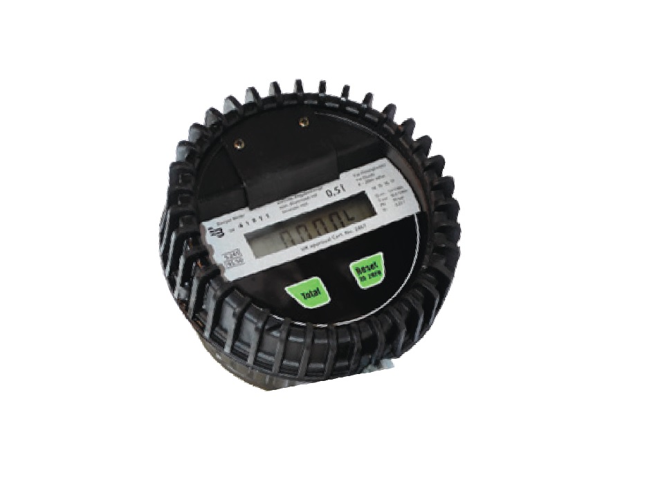 Расходомер стационарный электронный, диапазон расхода 1-10 л/мин, 7МПа, 1/2”