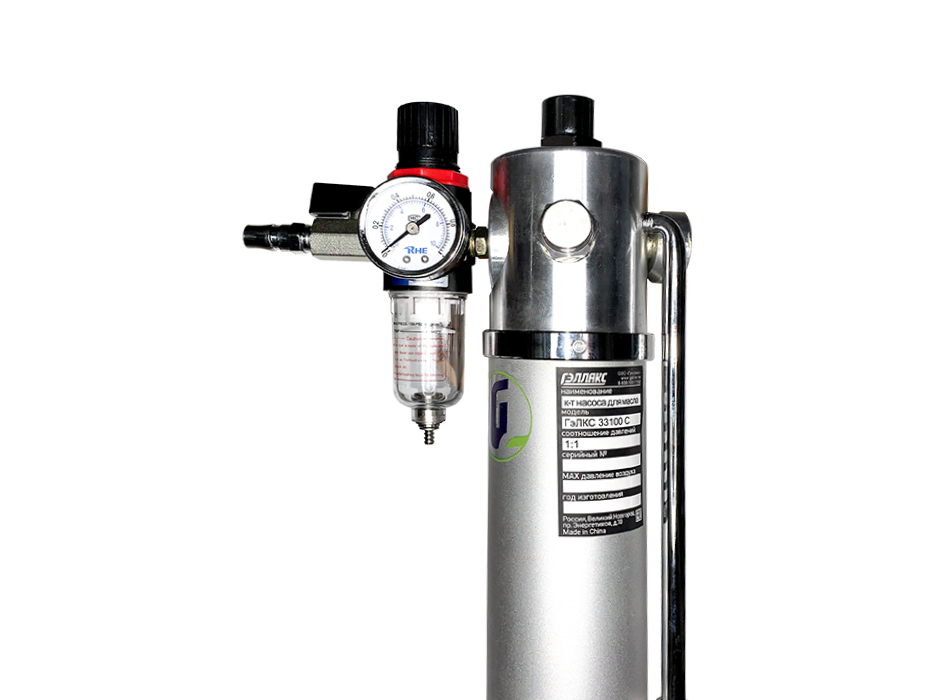 Комплект насоса 1:1 для раздачи масла, настенный, под бочку 200л и контейнер IBC1000