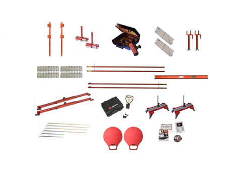 Стенд сход-развал грузовых автомобилей, лазерный продвинутый комплект