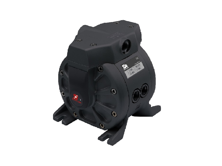 Насос диафрагменный ЕD50 PP/MIX (смешивание 50/50) для перемешивания различных химически активных жидкостей; 1:1; 50 л/мин.; 0,7 МПа; +70°С; вход воздуха G3/8"(f); вход жидк 2x3/8”(f); выход жидк G1/2"(f)