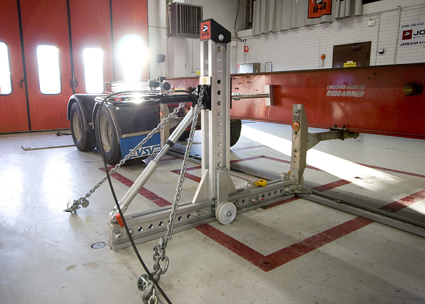 Комплект оборудования для правки рам грузовых автомобилей, автобусов, прицепов/полуприцепов