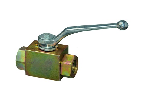 Кран шаровый запорный, для смазки и масла, 50 МПа, 3/8"