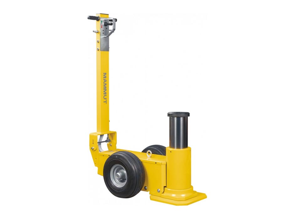 Домкрат пневмогидравлический тяжелого типа для горной промышленности, 100 т  (на высоту до 600 мм)