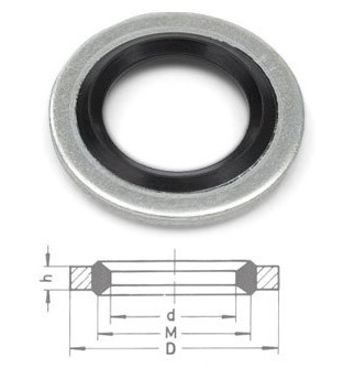 Кольцо уплотнительное GBR 1/2"