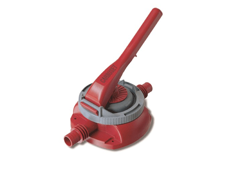 Насос диафрагменный, ручной. (только насос, без адаптеров и насадок) для перекачки различных жидкостей в том числе и загрязнённых. производительность 25л/мин