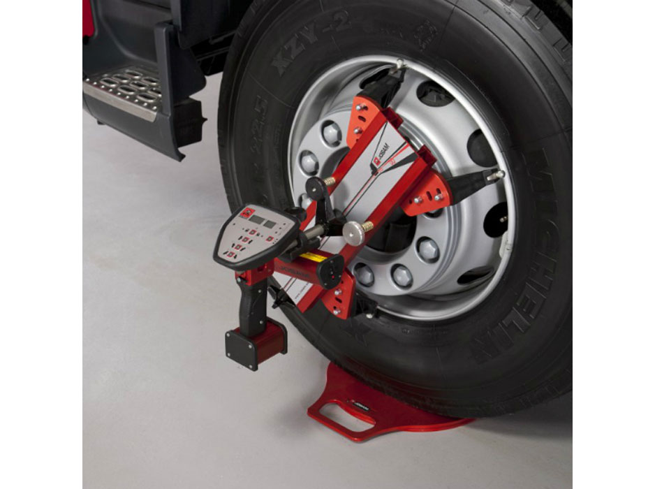 Стенд сход-развал грузовых автомобилей, лазерный продвинутый комплект