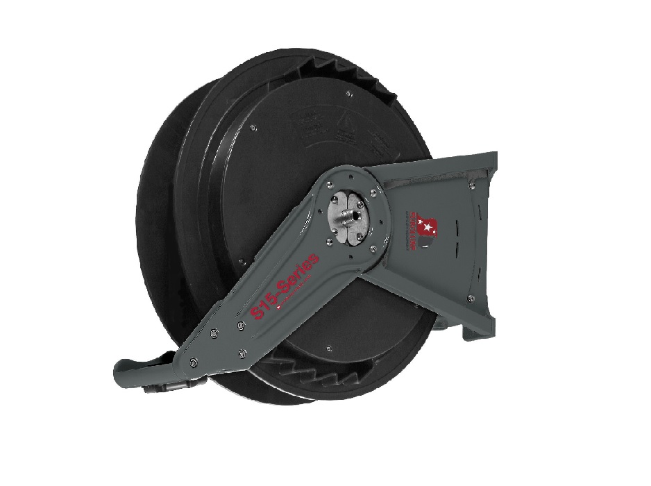 Катушка открытая без шланга, для раздачи масла, для шланга 10 м. х 1/2"; композитный барабан; 7,5 МПа; 1/2"
