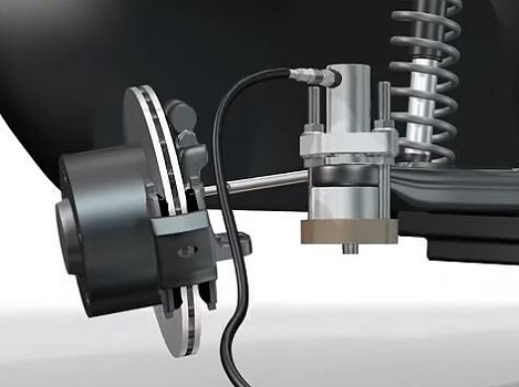 Выпрессовщик  пальцев рулевых тяг, гидравлический, усилие 10 тонн