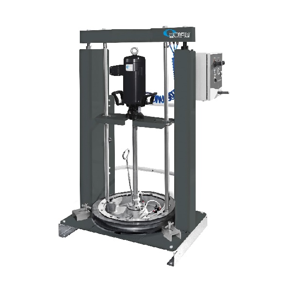 Установка для раздачи смазки (подъёмник-прижим двухстоечный), стационарная с насосом 12831 (70:1)