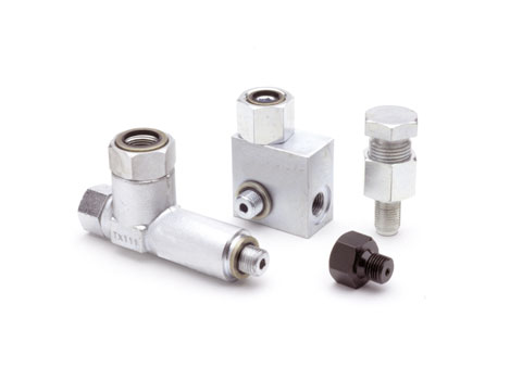 Адаптер поворотный для манометра TX102, 80 МПа,1/4"х1/4"