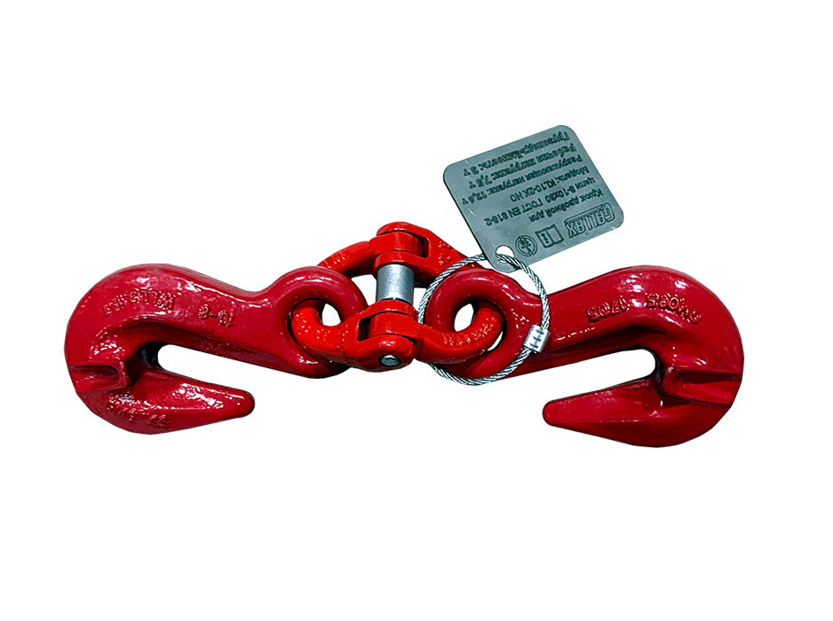Крюк двойной для цепи 8-10х30 ГОСТ EN 818-2 