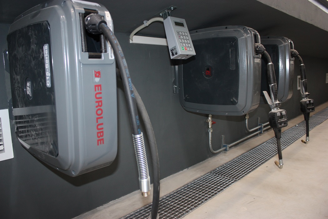 Централизованная система управления маслораздачей и тех.жидкостей