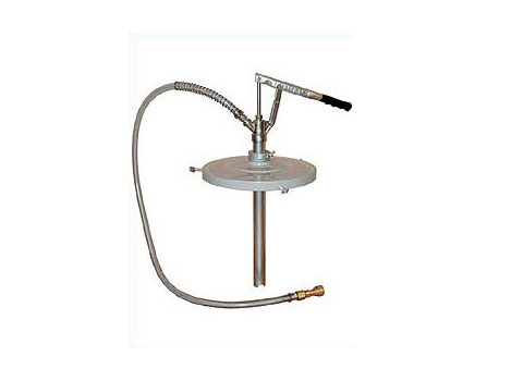 Насос ручной для перекачки смазки, для бочек 12,5 - 15 кг. без прижимной пластины, 80 гр. за один ход штока