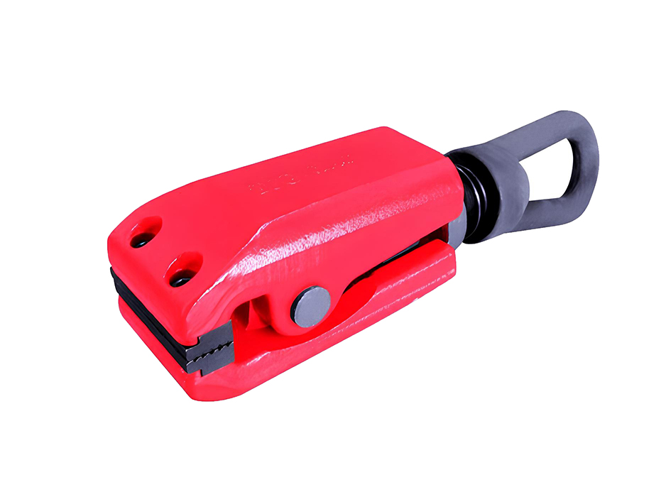 Зажим для вытягивания, 60 мм, прямой 10 т, с вращающимся креплением Зажим для вытягивания, 60 мм, прямой 10 т, с вращающимся креплением