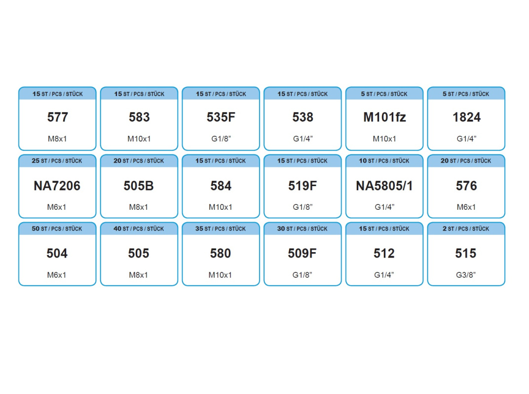 Комплект пресс-маслёнок (350 штук)