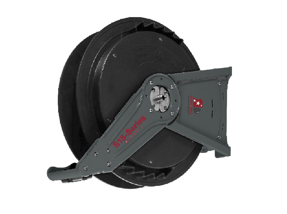 Катушка открытая без шланга для раздачи смазки; для шланга 10 м. х 3/8"; композитный барабан; 35 МПа; 3/8"