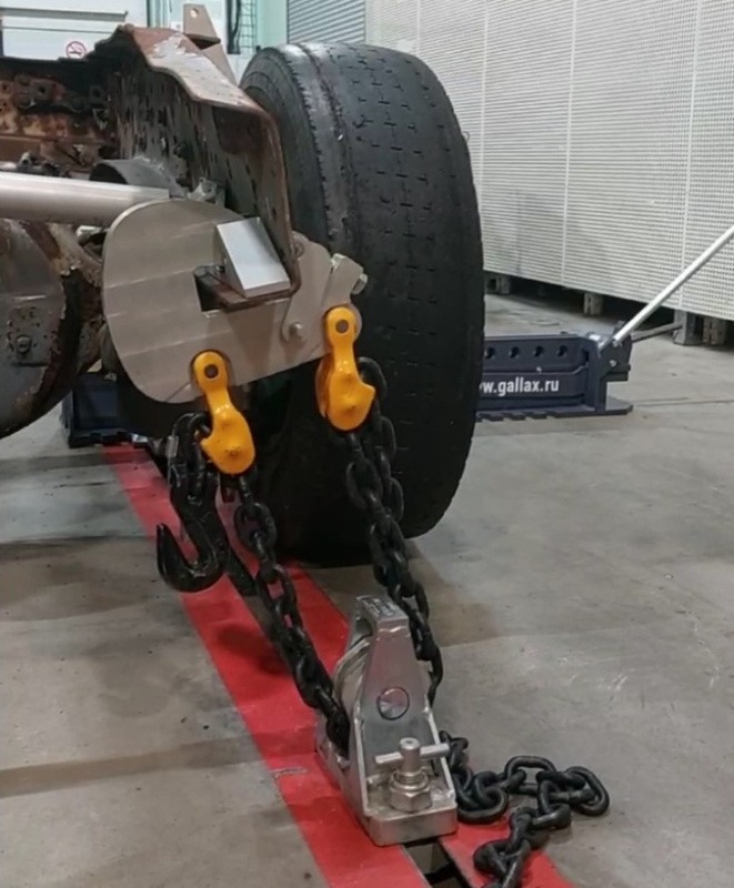 Комплект захвата швеллерной рамы