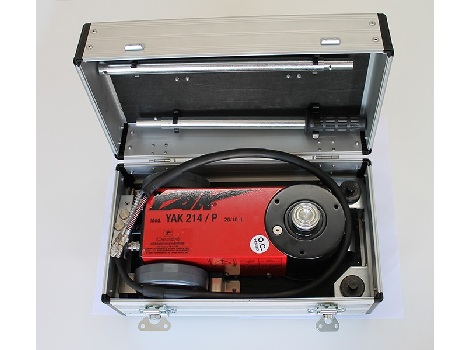 Домкрат пневмогидравлический ультракомпактный портативный, 20-10 т